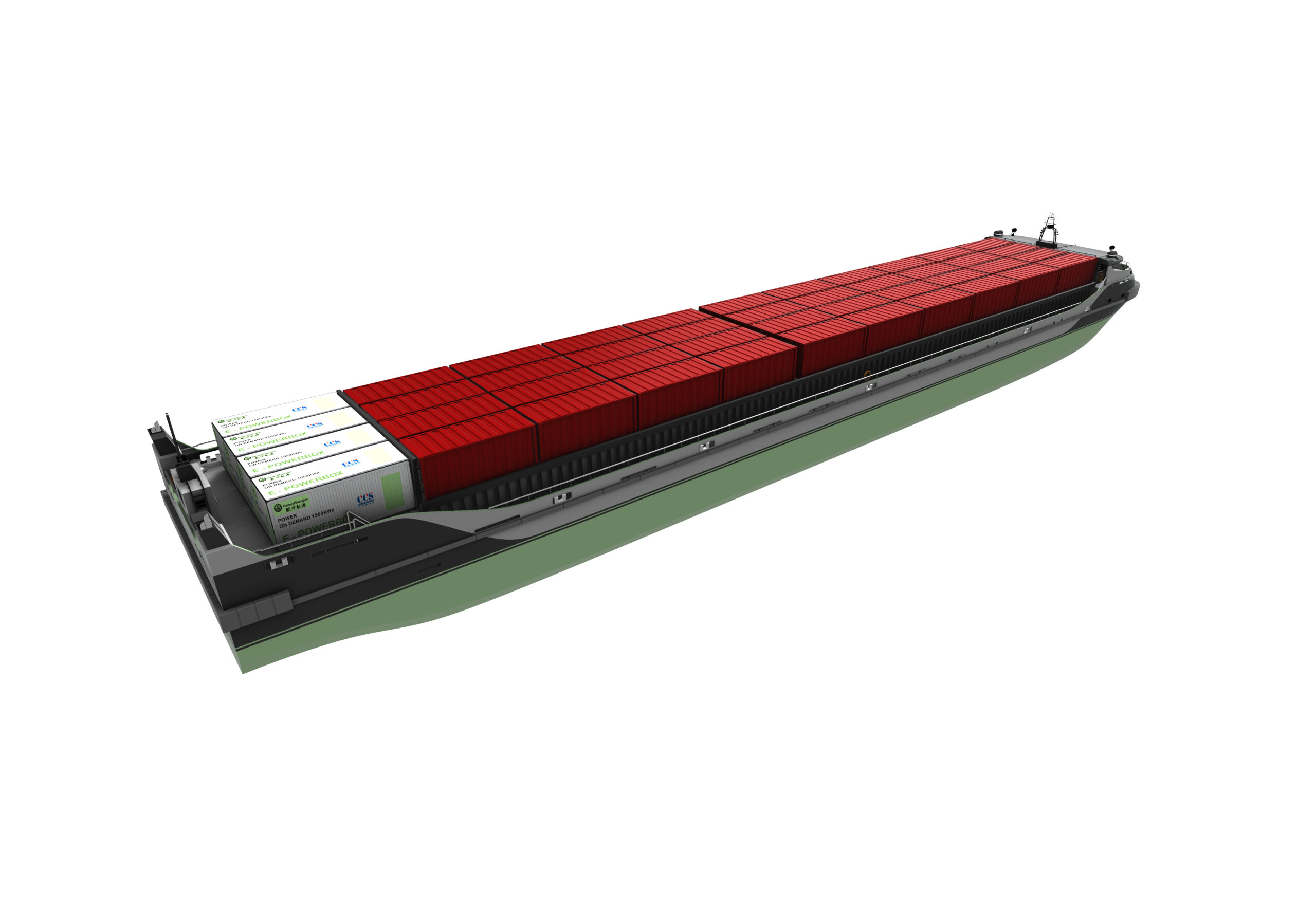 E-Barge Side View