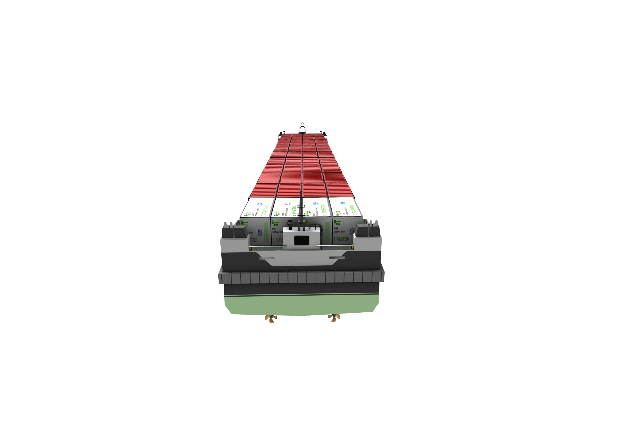 E-Barge Side View
