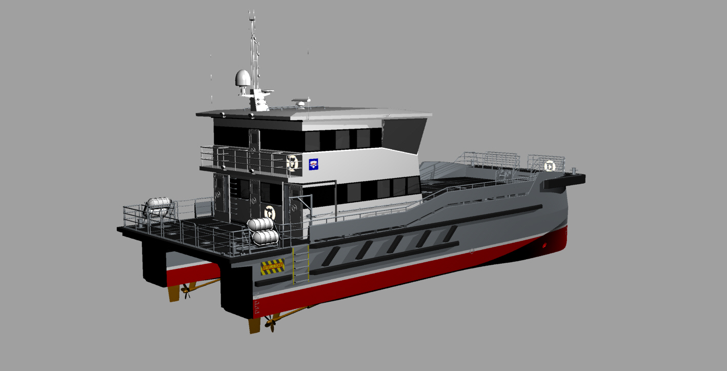 E-Barge Side View