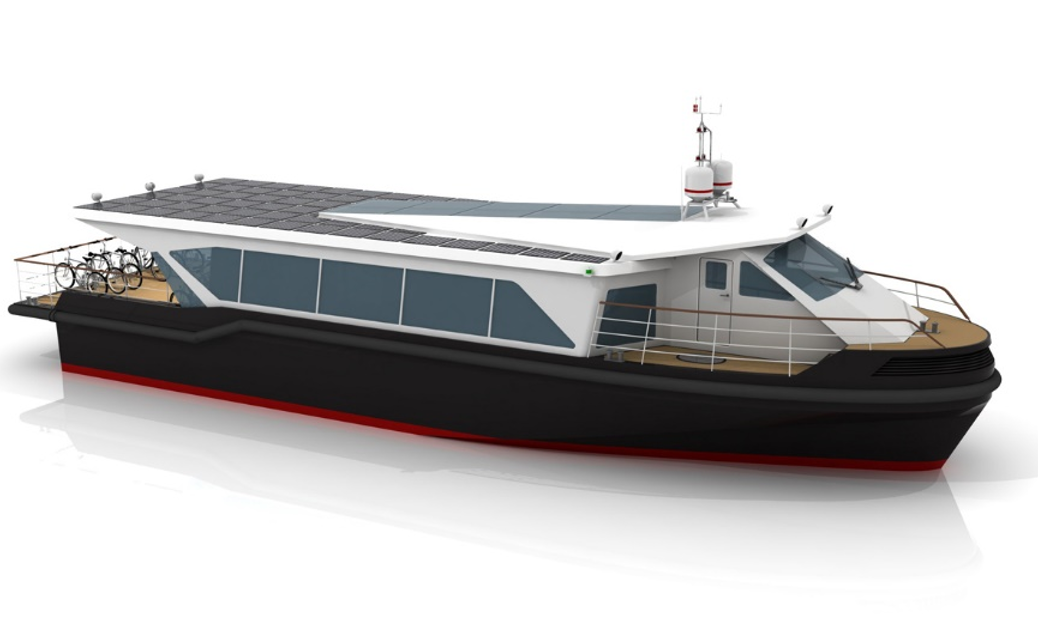 E-Barge Side View