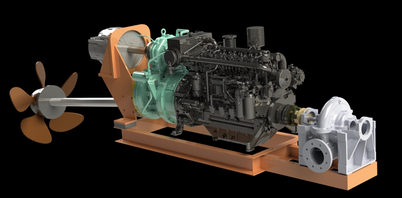 ASV38 Ferry Technical Diagram